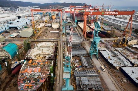 Hyundai Heavy Industries shipyard units’ unions to propose group wage talks