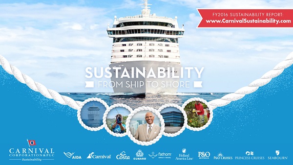 Carnival Corporation releases its 2016 sustainability report as part of the launch of its new dedicated sustainability website, available here: http://carnivalsustainability.com. The report and complementary site detail the companys sustainability efforts and the progress made in 2016 toward its 2020 sustainability performance goals. (PRNewsfoto/Carnival Corporation & plc)