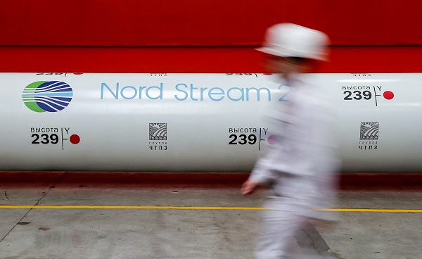 Nord Stream 2 Pipeline Leaks Gas in Baltic Sea