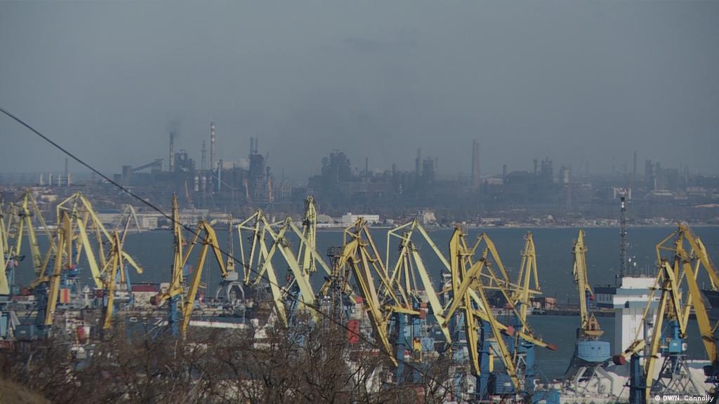 Ukrainian Port City of Mariupol Comes Under Fire