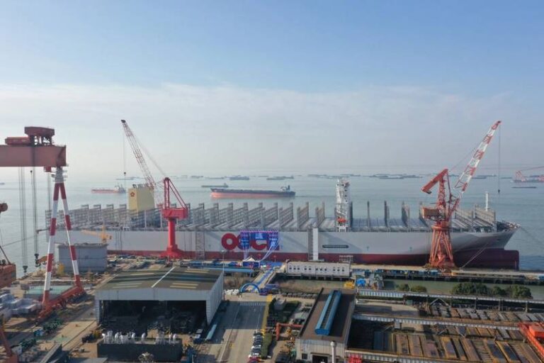 OOCL Welcomes First of Six 24,000 TEU Megaships