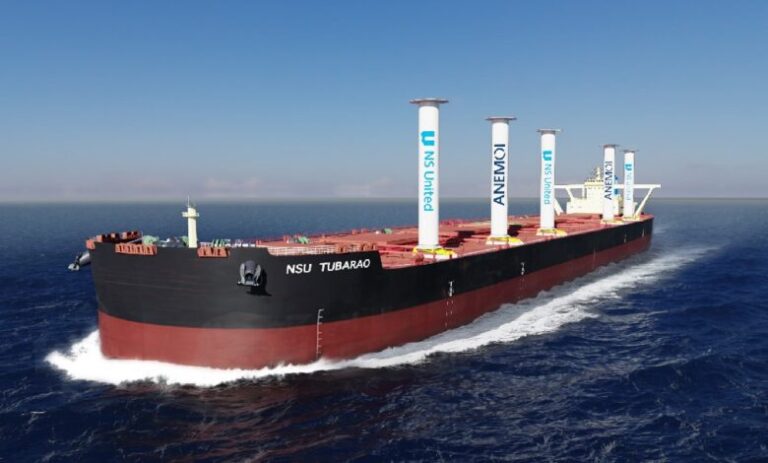 NSU and Vale agree to install rotor sails to Valemax VLOC