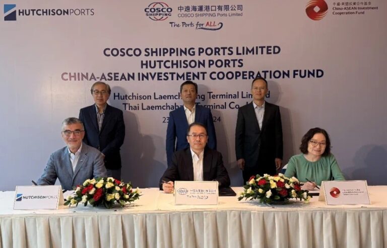 COSCO invests in Thailand’s largest port