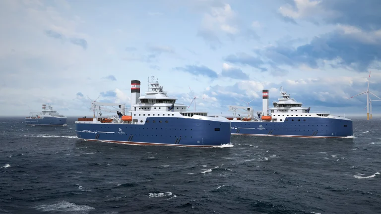 Vattenfall signs contract for wind farm service vessels