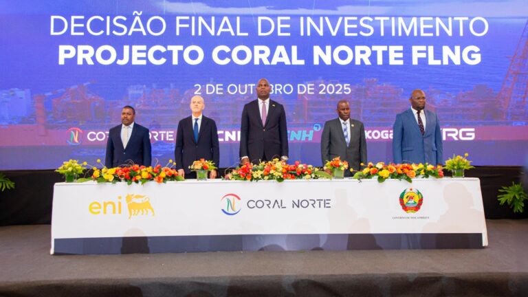 Eni announces Final Investment Decision for Mozambique’s Coral North project