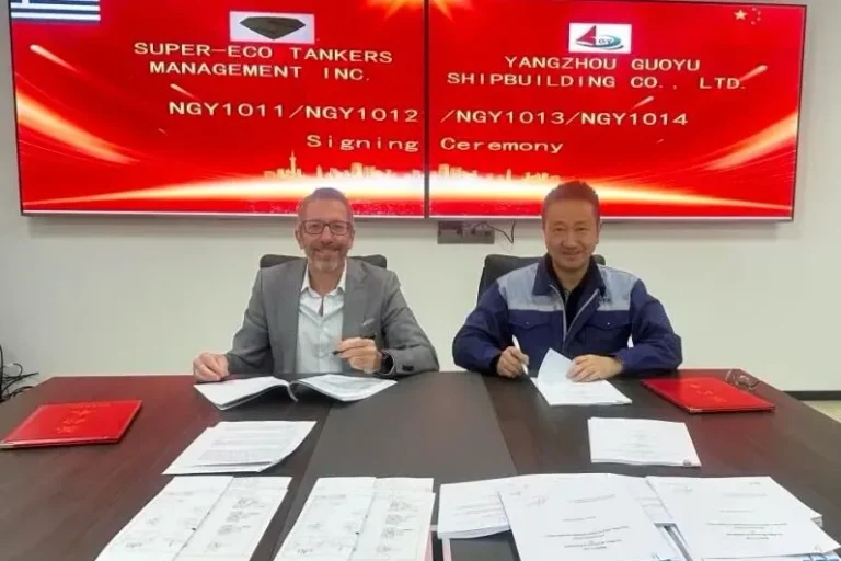 Super-Eco Tankers orders tanker newbuildings in China