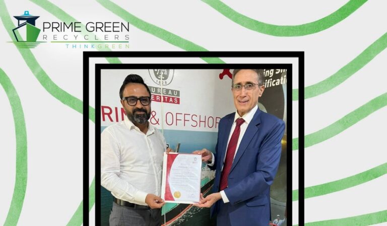 Prime Green Recyclers becomes Pakistan’s first Hong Kong Convention compliant yard; GMS welcomes the milestone