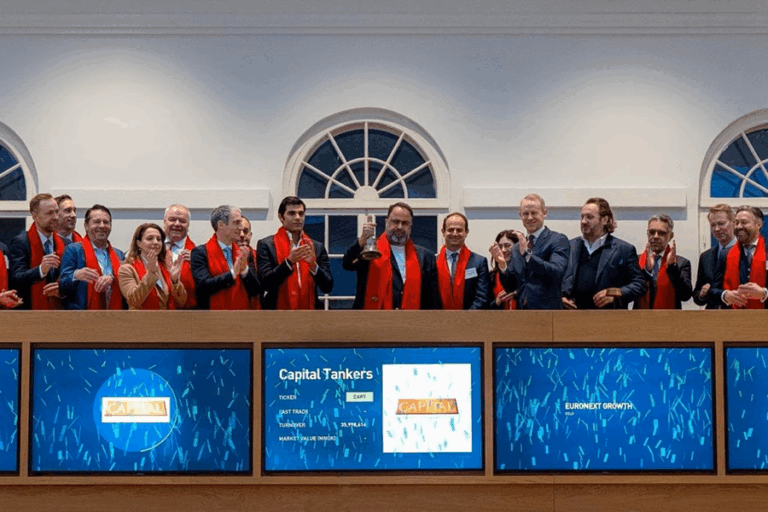Capital Tankers’ debut on the Oslo Stock Exchange