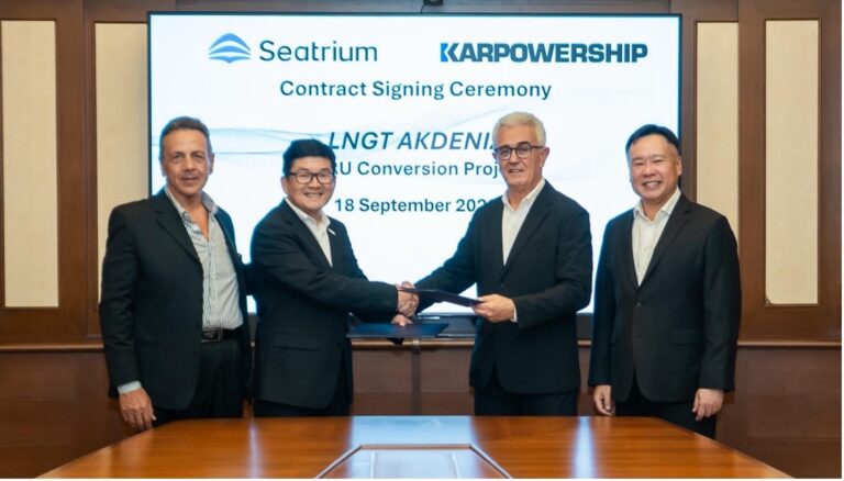 Seatrium and Karpowership extend collaboration with Ninth FSRU Conversion